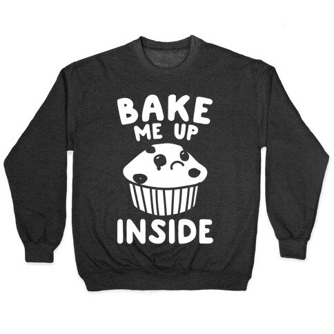 Bake Me Up Inside White Print Pullover