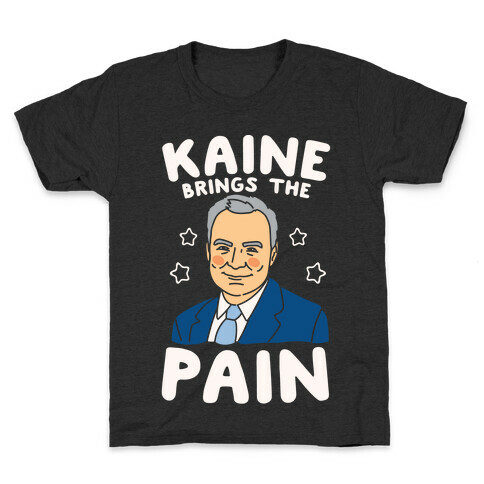 Kaine Brings The Pain White Print Kids T-Shirt