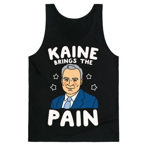 Kaine Brings The Pain White Print Tank Top