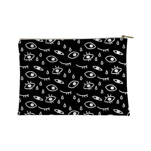 Eyes Pattern Accessory Bag