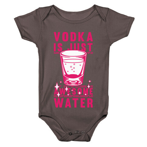 Vodka Is Just Awesome Water Baby One-Piece