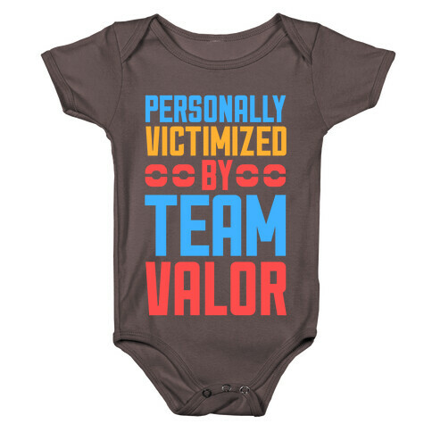Personally Victimized By Team Valor Baby One-Piece