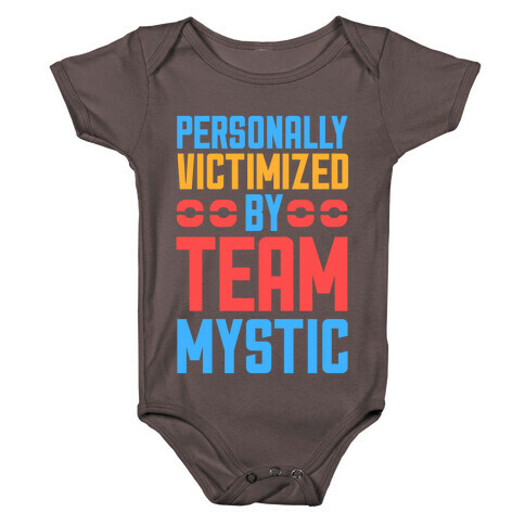 Personally Victimized By Team Mystic Baby One-Piece