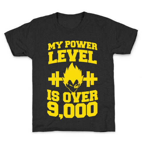 My Power Level is Over 9,000 Kids T-Shirt