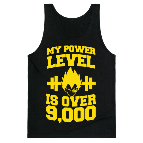 My Power Level is Over 9,000 Tank Top