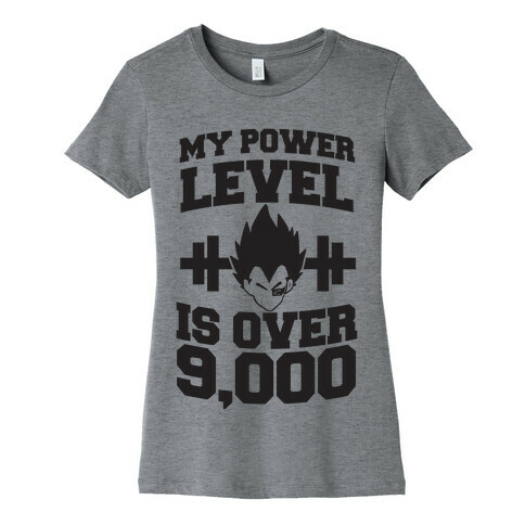 My Power Level is Over 9,000 Womens T-Shirt