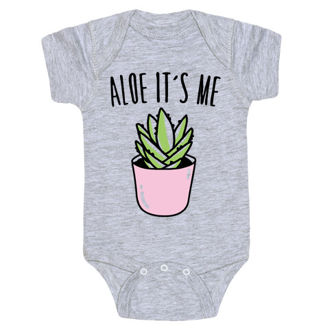 Aloe It's Me  Baby One-Piece