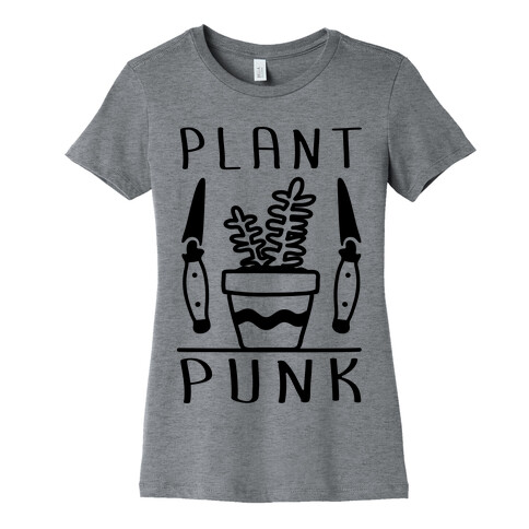Plant Punk Womens T-Shirt