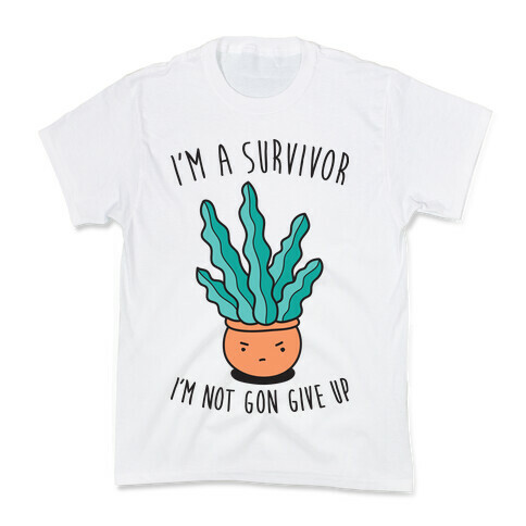 Survivor Plant Parody Kids T-Shirt