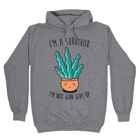 Survivor Plant Parody Hooded Sweatshirt