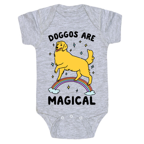 Doggos Are Magical Baby One-Piece