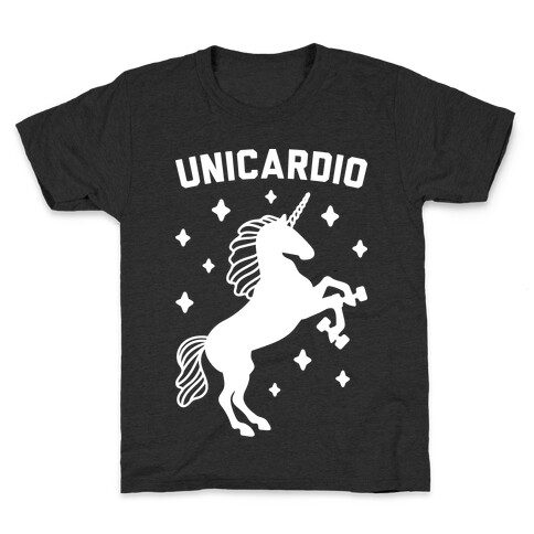 Unicardio (White) Kids T-Shirt