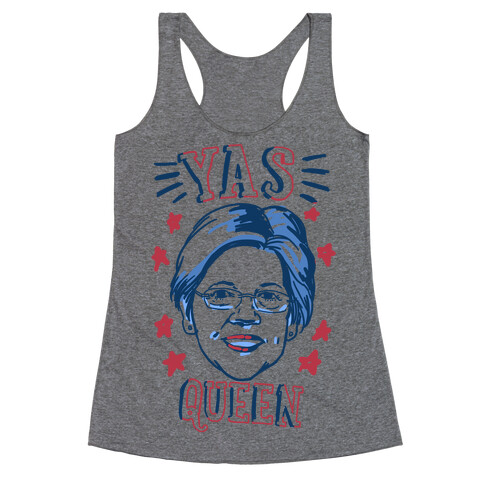 Yas Queen Elizabeth Warren Racerback Tank Top