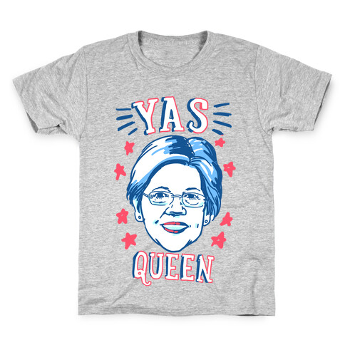 Yas Queen Elizabeth Warren Kids T-Shirt