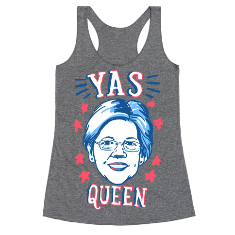 Yas Queen Elizabeth Warren Racerback Tank Top