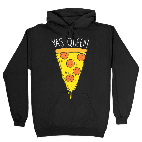 Yas Queen Pizza Hooded Sweatshirt