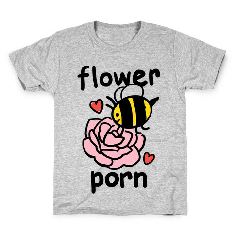Flower Porn Kids T-Shirt