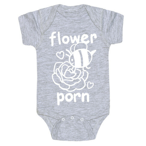 Flower Porn Baby One-Piece