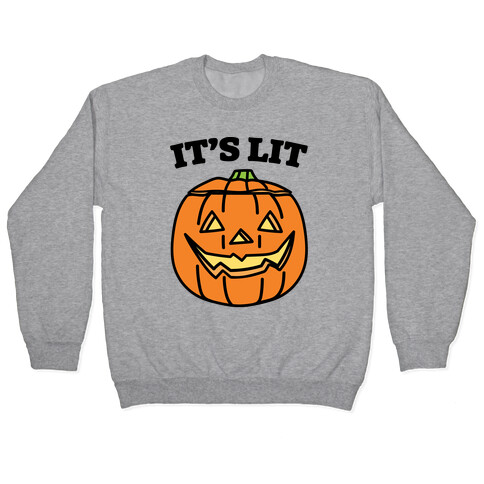 It's Lit Jack O' Lantern Pullover