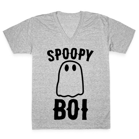 Spoopy Boi  V-Neck Tee Shirt