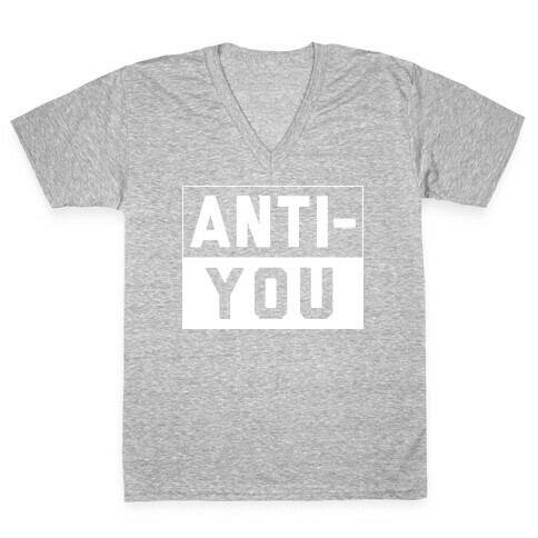 Anti-You V-Neck Tee Shirt