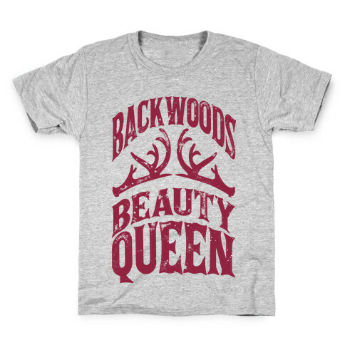 Backwoods Beauty Queen Kids T-Shirt