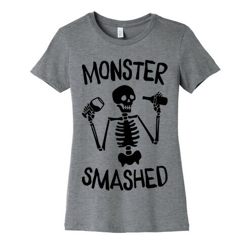 Monster Smashed Womens T-Shirt