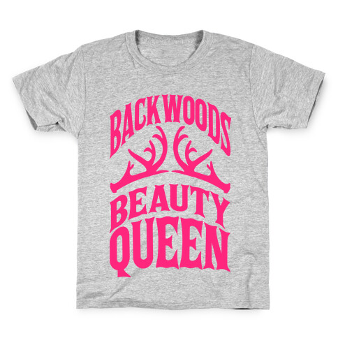 Backwoods Beauty Queen  Kids T-Shirt