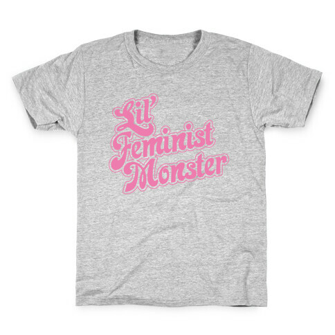 Lil' Feminist Monster Parody Kids T-Shirt