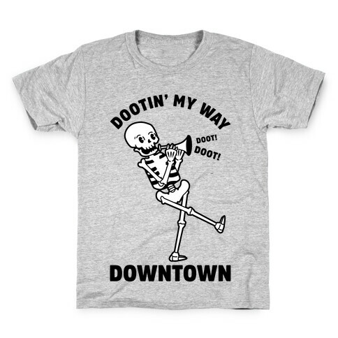 Dootn' My Way Downtown Kids T-Shirt