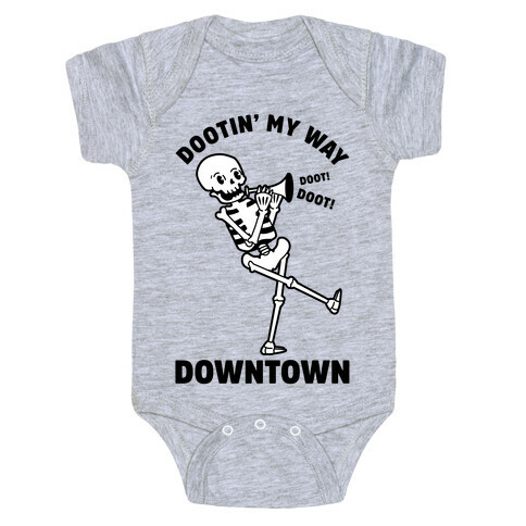 Dootn' My Way Downtown Baby One-Piece