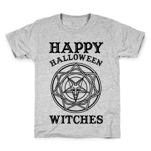 Happy Halloween Witches Kids T-Shirt