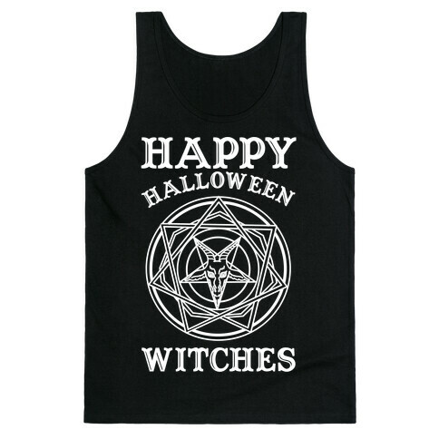 Happy Halloween Witches Tank Top