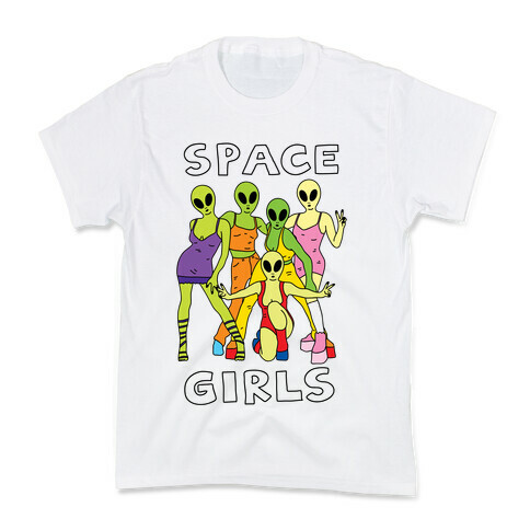 Space Girls Kids T-Shirt