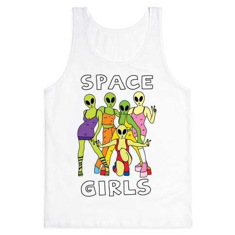 Space Girls Tank Top