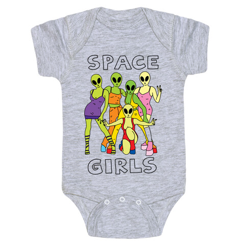 Space Girls Baby One-Piece