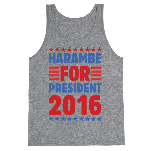 Harambe For President 2016 Tank Top