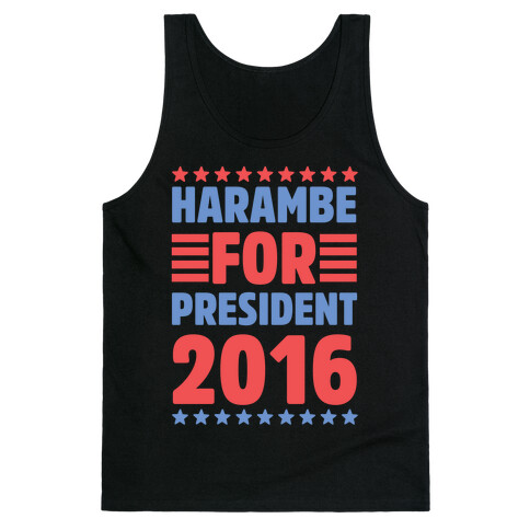 Harambe For President 2016 Tank Top