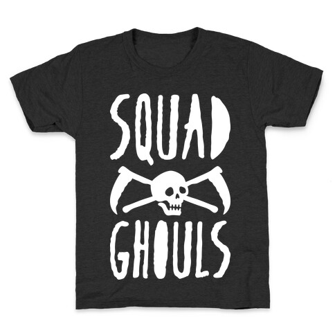 Squad Ghouls (White) Kids T-Shirt