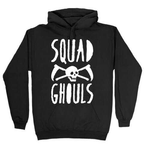 Squad Ghouls (White) Hooded Sweatshirt