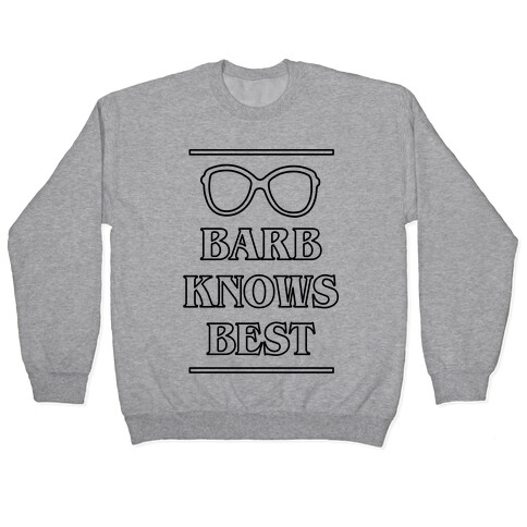 Barb Knows Best Pullover