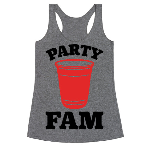 Party Fam Racerback Tank Top