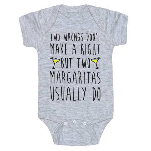 Two Margaritas Baby One-Piece