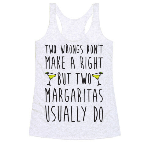 Two Margaritas Racerback Tank Top