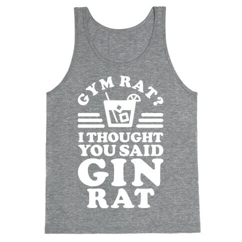 Gin Rat Tank Top