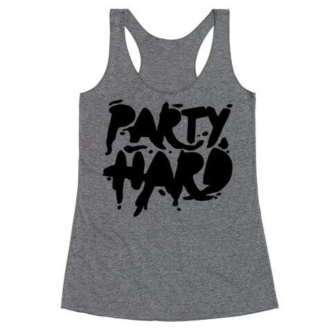 Party Hard Racerback Tank Top