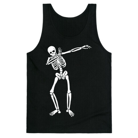 Dabbing Skeleton Tank Top