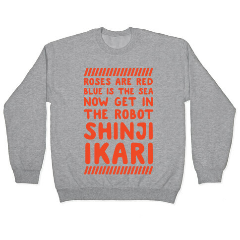 Get In The Robot Red Pullover