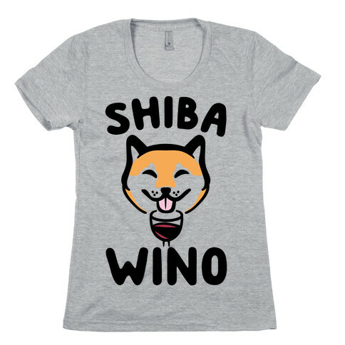 Shiba Wino  Womens T-Shirt