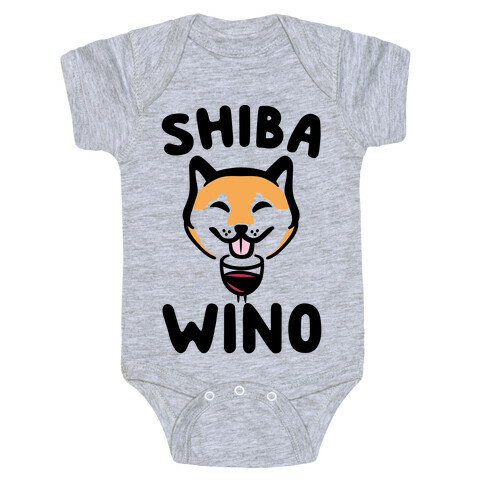 Shiba Wino  Baby One-Piece